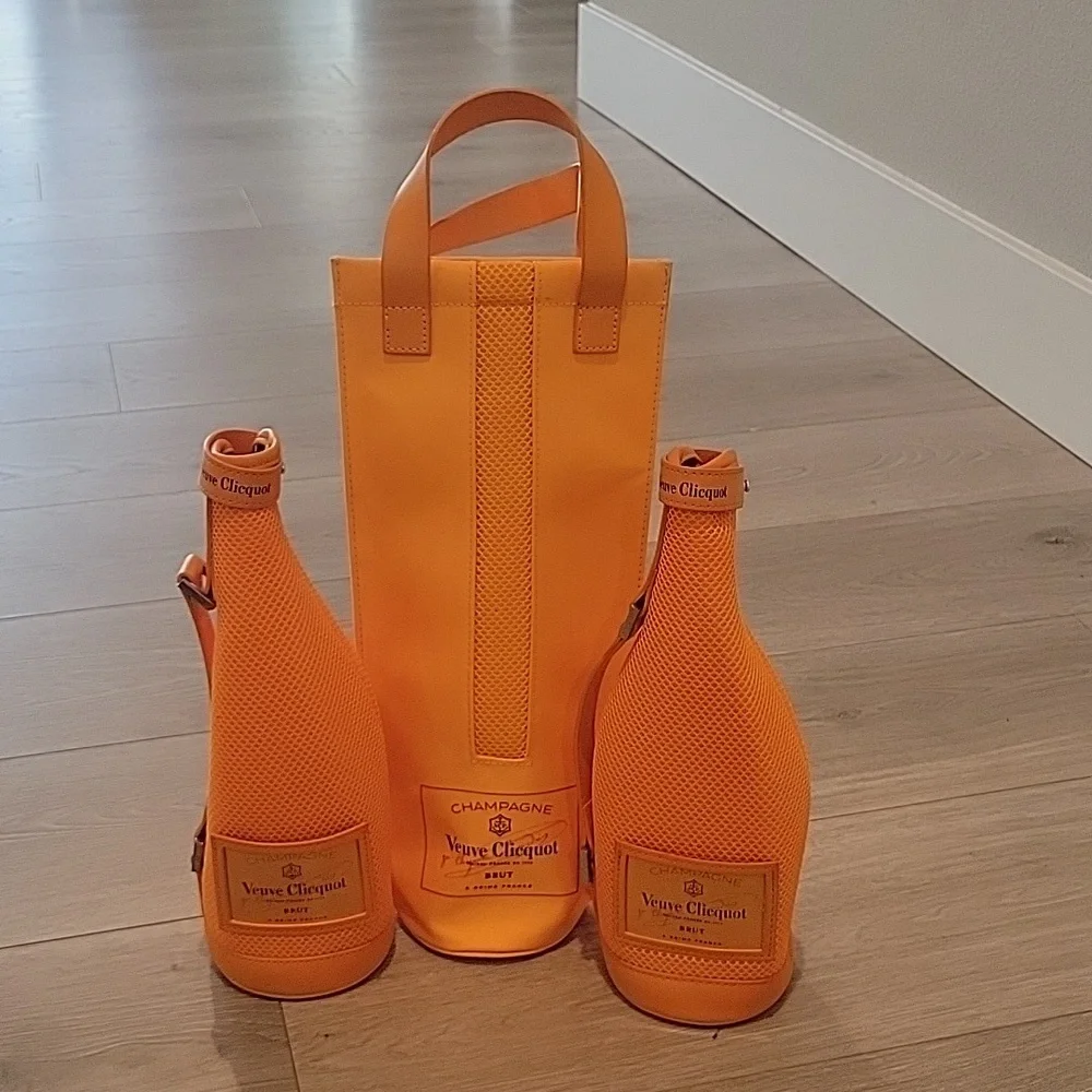 Veuve Cliquot Bottle Sleeve and Carrying bag